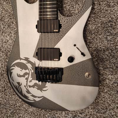 Ibanez RGITFE 2014 -RG JEM Guitar Custom Dragon Crackle Neck Thru image 2