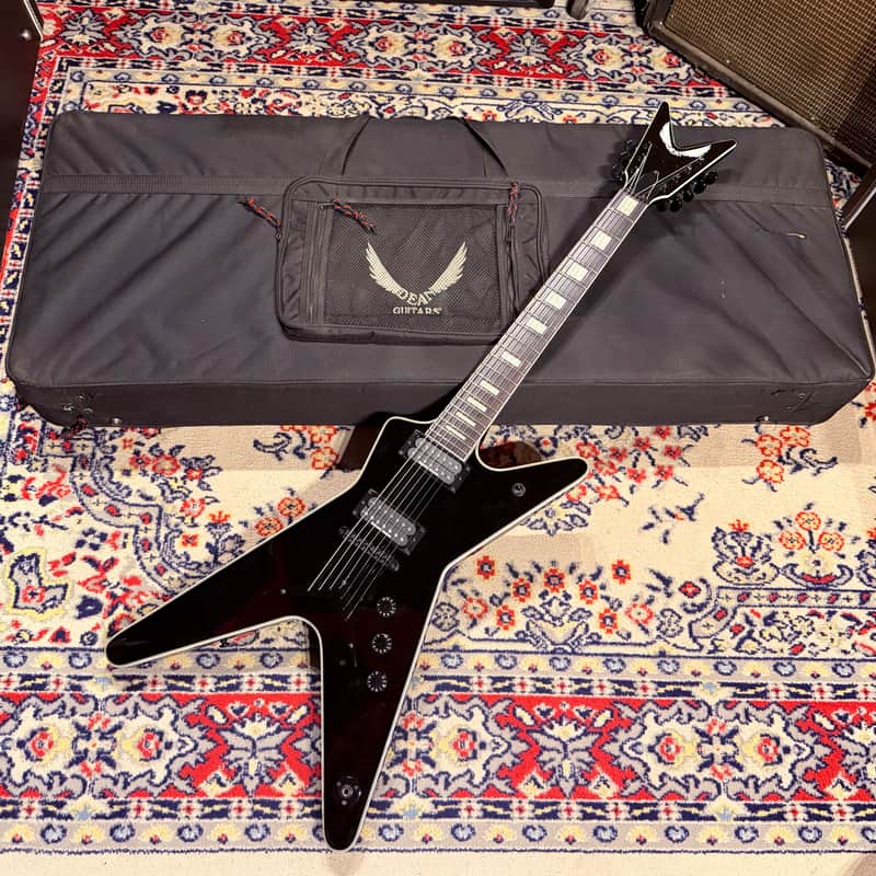 2019 Dean ML Select 7-String - Classic Black w/ Case image 1