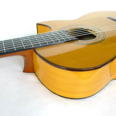 Neat Mint Hand-crafted in Japan '91 Asturias PUF / PU.F Flamenco Classical Nylon-String Acoustic-Electric Guitar image 17
