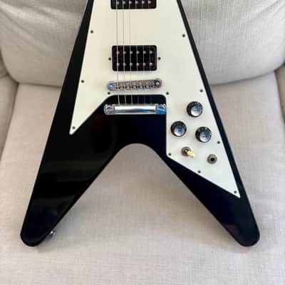 Immagine 1994 Gibson Flying V '67 Ebony & OHSC 1990-2002 SEE VIDEO - 5