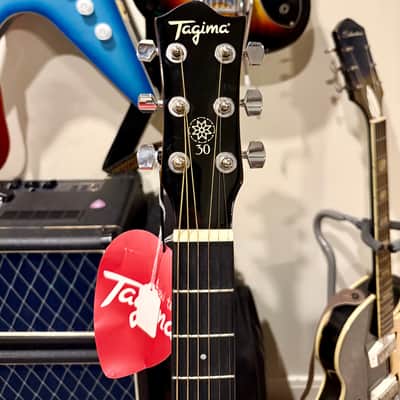Tagima TW 30 EQ Acoustic Electric Guitar - Trans Blue image 3