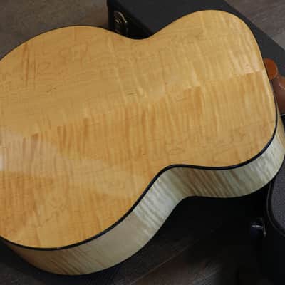 2002 Gibson J-100 Xtra Jumbo Maple Spruce Acoustic Guitar Antique Natural + OHSC image 12