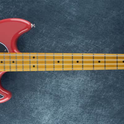 Fender American Pro Classic Mustang Bass Maple Faded Dakota Red US25090797 image 1