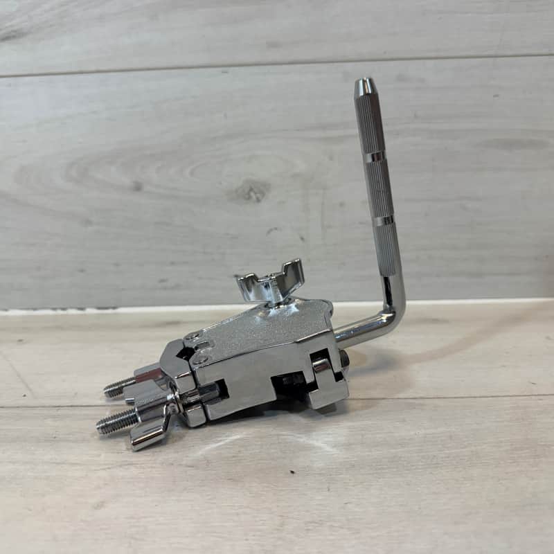 Gibraltar L-Rod Tom Mount Clamp – Chrome Drum Tom Holder w/ Adjustable L-Arm image 1