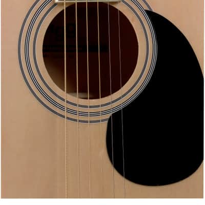 STAGG Black Auditorium Cutaway Acoustic-electric Guitar With Basswood Top image 7