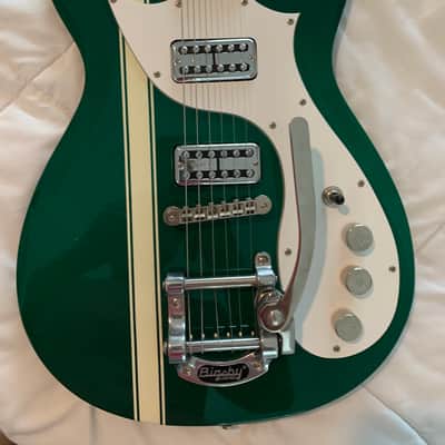 BRAND  new never played 2007 - 2008 Gretsch G5135 Electromatic G. Love Signature Corvette Phili-Green with Competition Stripe 2020 - image 1