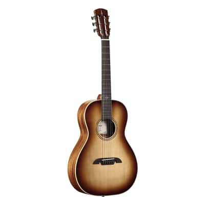 Alvarez Masterworks Parlor Guitar Acoustic Electric Shadowburst (MP60e_Shadowburst) image 3
