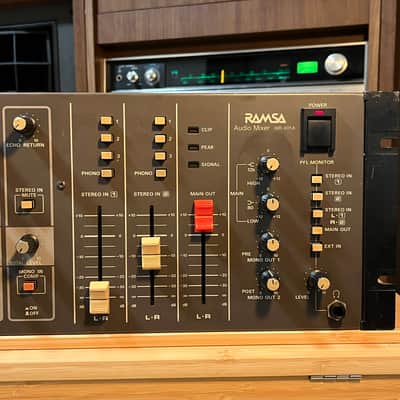RAMSA WR-X01A Analog Audio Mixer | Panasonic Vintage PA Mixer | Working Condition image 6