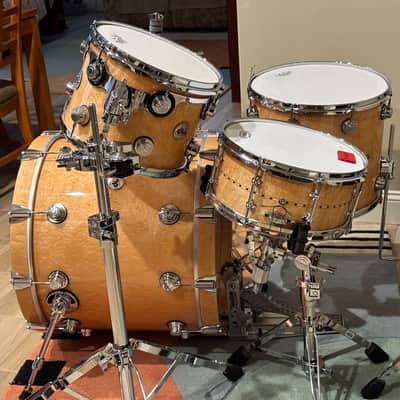 2012 Signed Craviotto 13 X 6 BIRDSEYE MAPLE W/Inlay image 14