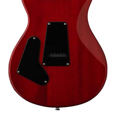 PRS SE Custom 24-08 Quilt, Charcoal Cherry Burst image 3
