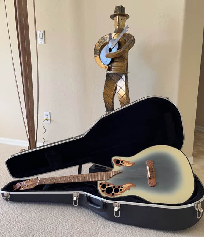 Ovation Adamas 1587-7  1998 Blue/Beige image 1