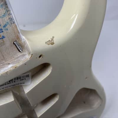 Fender American Vintage Thin Skin '56 Stratocaster Olympic White W/ plate 2012 image 8