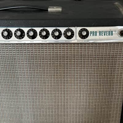 Fender Pro Reverb 2-Channel 45-Watt 2x12" Guitar Combo 1970 - 1976 - Silverface image 4