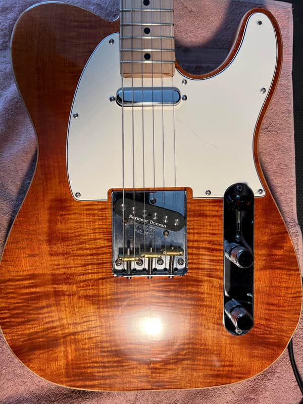 Ziegenfus Custom Guitars Flamed T-Type 2023 - Flamed Maple image 1