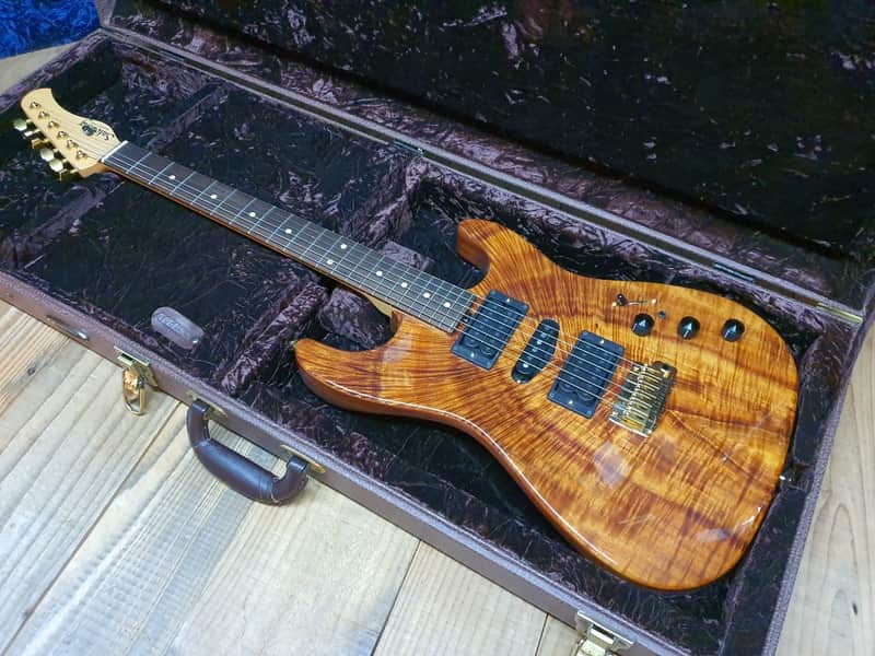 2005 Sadowsky NYC Custom Koa Top Stratocaster HSH Strat image 1