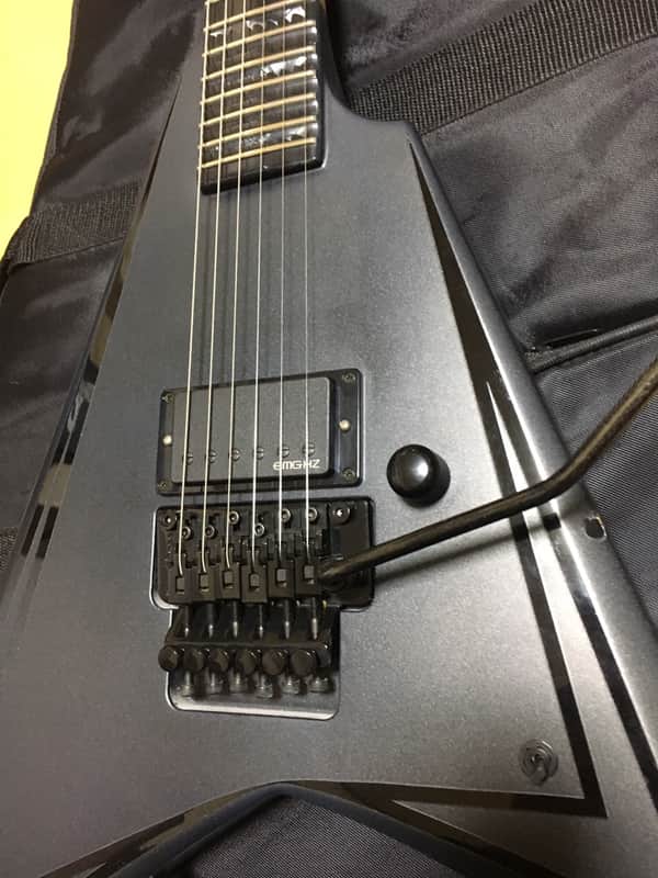 EDWARDS by ESP E-AL-166 Blacky Alexi Laiho Signature Guitar, | Reverb
