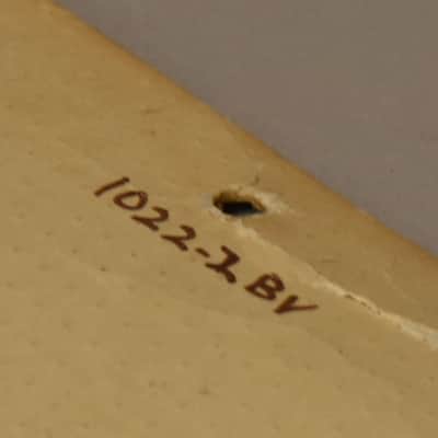 1980s Mighty Mite T-Style Humbucker Pickguard Sealed 1-Ply Black NOS image 4
