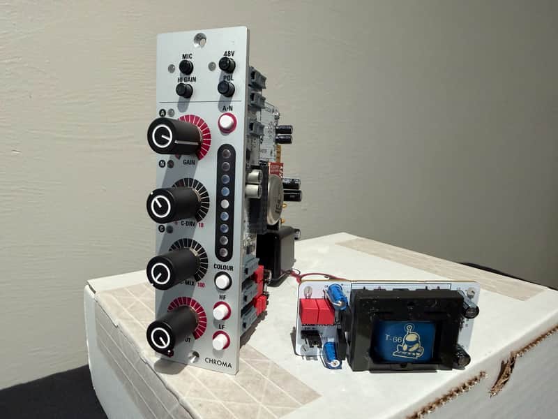 Louder Than Liftoff Chroma - Mic Preamp (500 Series) w/ Royal Blue Color Module (1 of 2) image 1