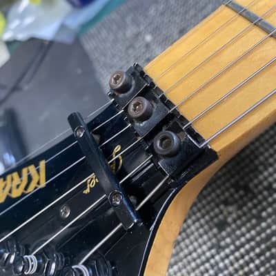 1986 Kramer Pacer Deluxe - Black - Includes Original Hardshell Case! image 5