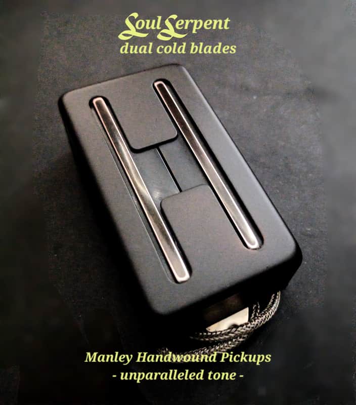 Handmade Underwound Single Coil Pickup- Humbucker size Low Impedance Blades Boutique, Manley image 1