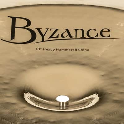 Meinl Cymbals Byzance Brilliant 18" Heavy Hammered China image 4