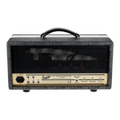 Supro 1696RTH Black Magick Reverb 25-Watt Guitar Amp Head - Black Rhino image 8