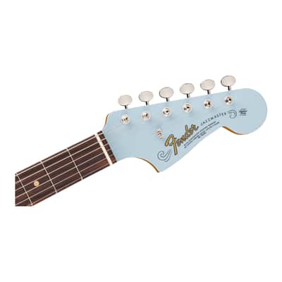 Fender Vintera III Mid '60s Jazzmaster SS Rosewood Fingerboard with Deluxe Gig Bag (Sonic Blue) image 5