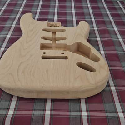 Woodtech Routing - 2 pc Alder HSS Stratocaster Body - Unfinished image 3