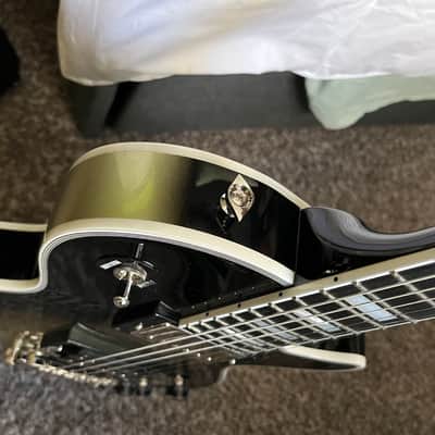 ADAM JONES CUSTOM SHOP 1979 Les Paul custom. Antique SILVER BURST with ZERO LAME IMAGES on the back of this beautiful guitar. image 8
