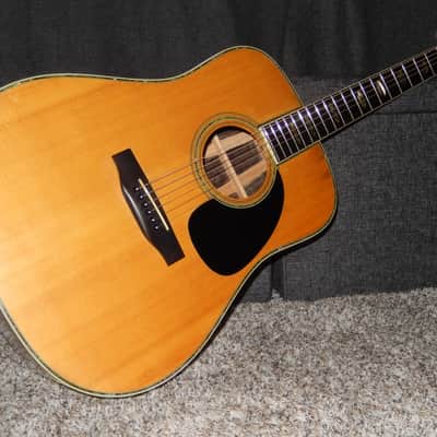 MADE IN JAPAN 1977 - C.F. MOUNTAIN W500D - SUPERB - MARTIN D45 STYLE - ACOUSTIC GUITAR image 2