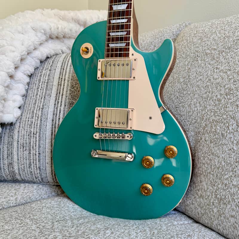 Gibson Les Paul Standard '50s Plain Top 2023 - Inverness Green image 1