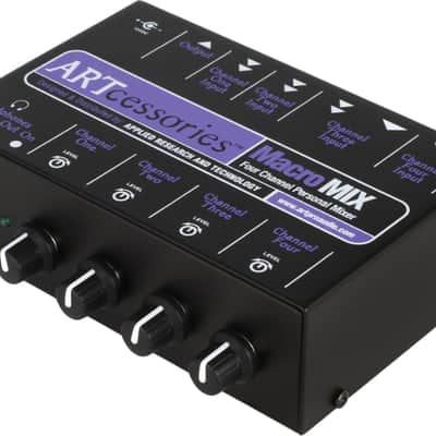 ART MacroMix 4-Channel Analog Mixer image 2