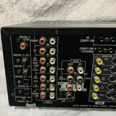JVC RX-7010VBK 5.1 Home Theater A/V Receiver Audio Video Control *TESTED WORKS* image 10