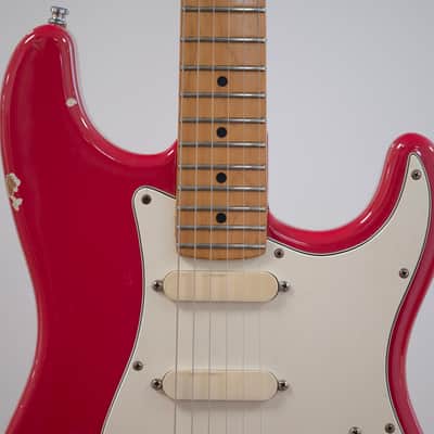 Fender USA Stratocaster Plus 1988 - in Raspberry Razzberry - Like John Mayer's image 14