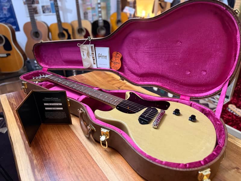 Gibson Custom Shop '58 Les Paul Junior Double Cut Reissue 2019 - Present - TV Yellow VOS image 1