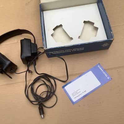 Telefunken TH 200 Vintage Headphones Made in Germany with original box image 4