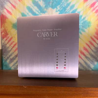 Fully Restored Carver M-400T "The Cube" Stereo/Mono Power Amp - Over 200WPC Or 500W Mono In A Tiny Package! image 2