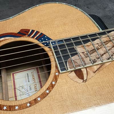 Taylor Liberty Tree Master Built Custom Shop Presentation Grand Concert Acoustic Guitar image 4