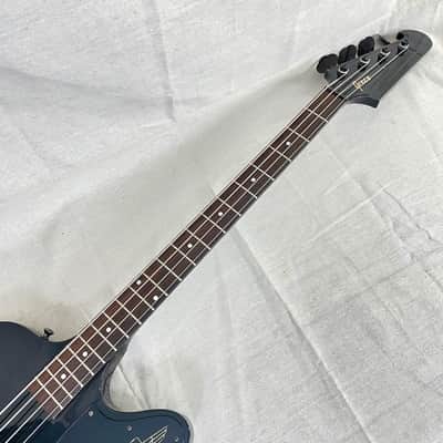 Greco TB-700 1990 Black BK Thunderbird IV Electric Bass Fujigen MIJ w/ Gator Bag image 10