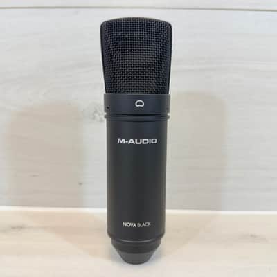 M-Audio Nova Black Large-Diaphragm Condenser Microphone – Studio XLR Mic w/ Windscreen 2010's image 2