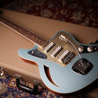 Bilt Guitars Zaftig Bound Top Firemist Silver Curtis Novak VI Pickups image 1