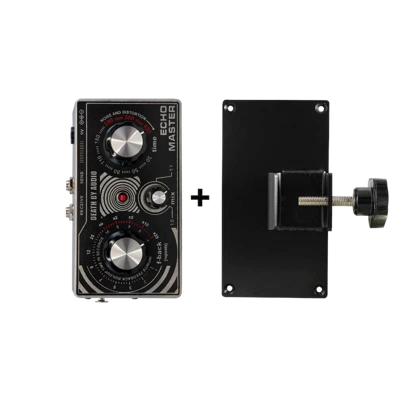 New Death By Audio Echo Master Vocal Effects Pedal w/ Mic Clip Backplate image 1