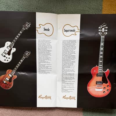 Hagstrom Swede and Superswede promo leaflet [Printed in Denmark by Bøgh&Sorensen] image 2