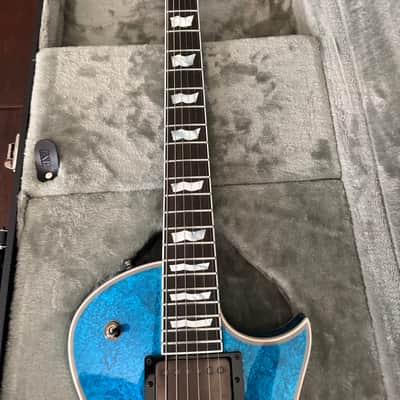ESP Original Eclipse Custom - Blue Liquid Metal image 3