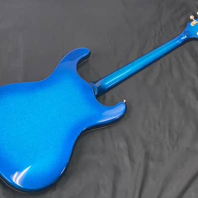 Mosrite Super Custom SC-63 326S 2010年代 Metallic Blue Electric Guitar image 8