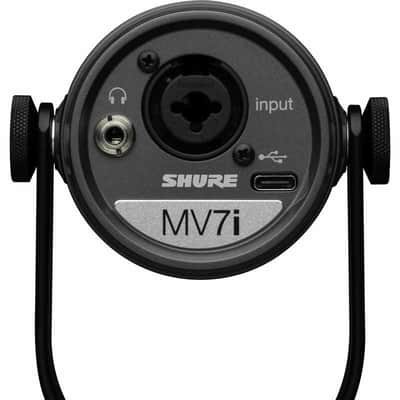 SHURE MV7I Bureau / Podcast - Microphone avec interf image 3
