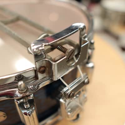 1969 Rogers Dyna-Sonic Wood 5x14" Snare Drum (Blue Onyx) image 21