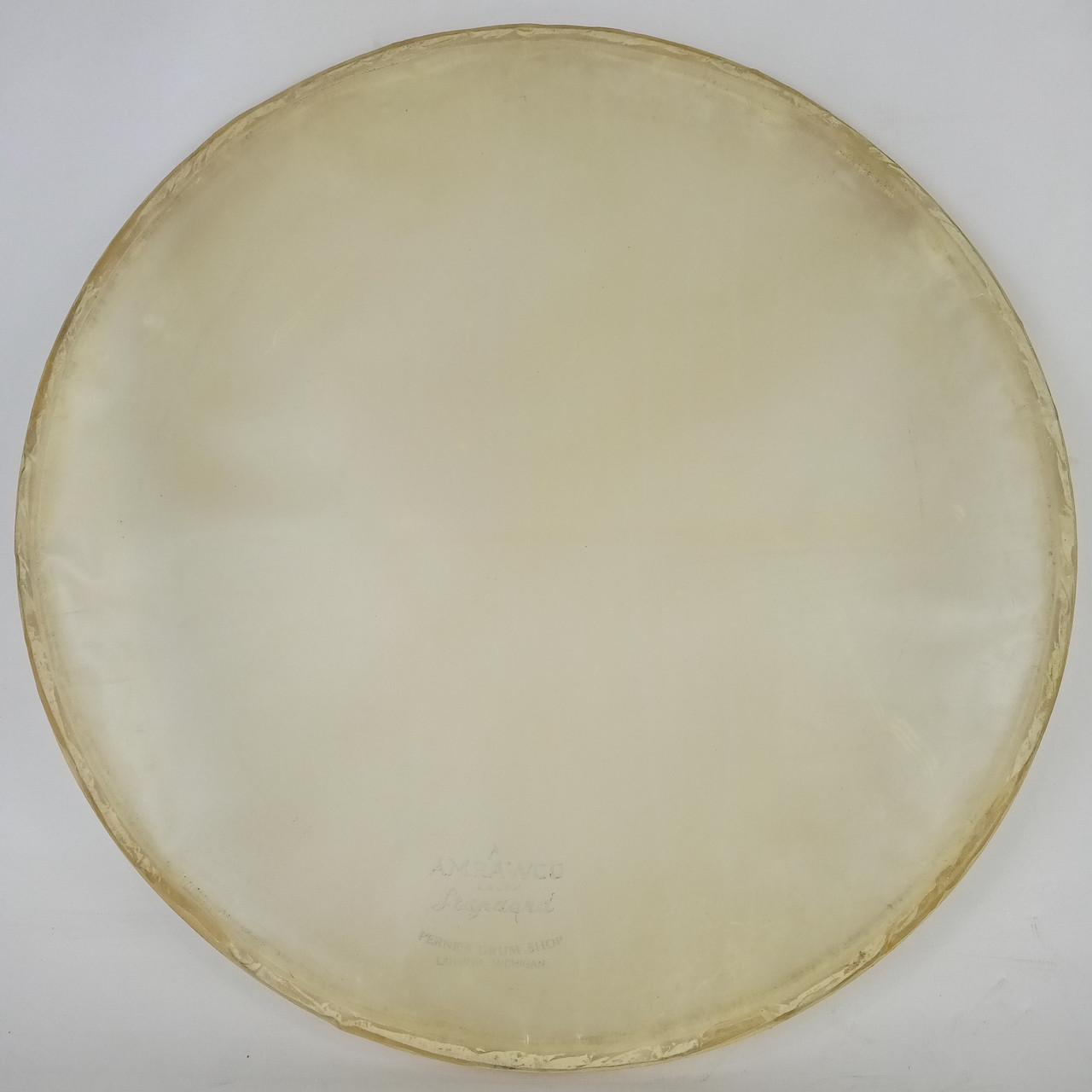 Amrawco 14"Slunk Snare Drum Resonant Calf Skin Head Perne's Drum Shop Lansing,MI — main photograph