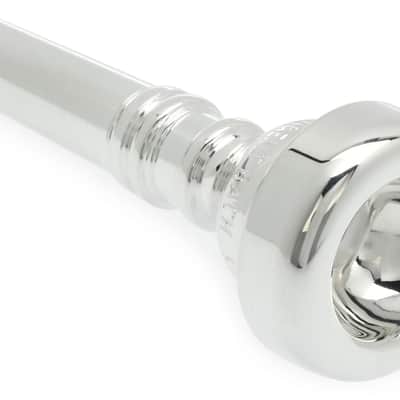 Bach 349 Classic Series Silver-plated Cornet Mouthpiece - 5C image 1