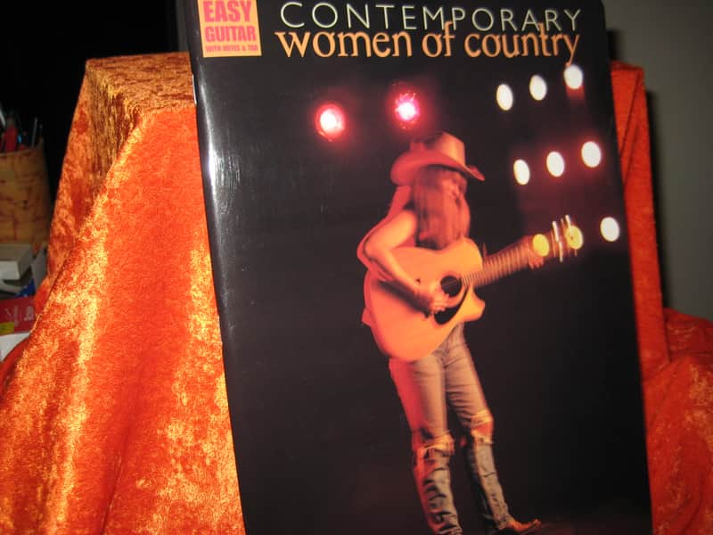 Contemporary Women of Country Easy Guitar W/ Notes and Tab 78 Pages image 1